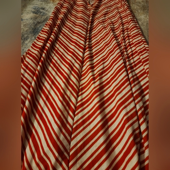 Zara Trafaluc Collection Striped Midi Asymmetrical String Halter Dress - Picture 8 of 10